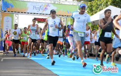 Cobertura fotográfica da Corrida organizada pela Revista Perfil Centro-Oeste na cidade de Inhumas