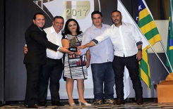 Premiação da CDL de Inhumas aos empresários mais influentes e bem sucedidos de 2017 em Inhumas