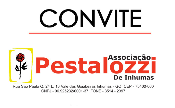 A Associação Pestalozzi organiza econtro e convida você!