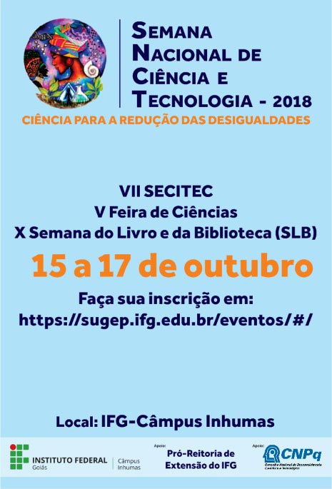 VII Semana de Educação, Ciência e Tecnologia